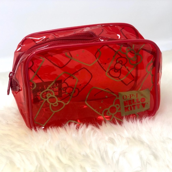 OPI Handbags - 🌺 Hello Kitty OPI Nail Makeup Bag Brand New